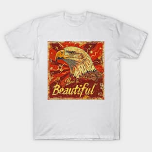 Majestic American Eagle: Bald, Beautiful and Powerful T-Shirt